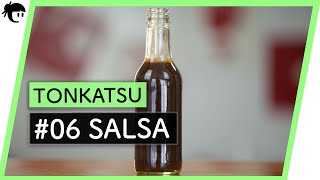 Como preparar SALSA TONKATSU 😋 [upl. by Ahsinauj]