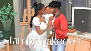 Williams Family CAS Makeover LIVE🤍 The Sims 4 Create A Sim [upl. by Ettenej150]