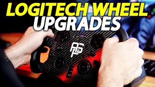 LOGITECH F1 WHEEL MOD  ASP Formula Wheel amp Shifter Mods for G29 G920 amp G923 Review [upl. by Anillehs128]