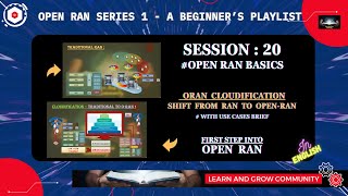 Session 20 Cloudification in Open RAN  The Shift from Traditional to ORAN [upl. by Aynna178]