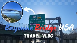 Exploring Bayonne Bridge amp New Jersey Port Views  USA Life amp Business Travel Vlog [upl. by Frymire]