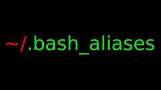 How to Manage Your Bash Aliases Effectively [upl. by Derk285]