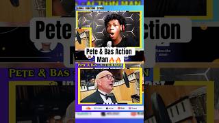 Pete amp Bas Action Man Reaction 🔥shortsfeed rap peteandbas actionman youtubeshorts hiphopmusic [upl. by Ettenowtna]