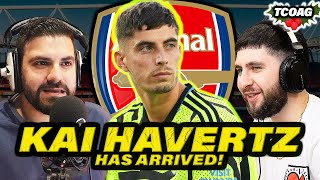 KAI HAVERTZ HAS ARRIVED AS AN ARSENAL PLAYER [upl. by Niu347]