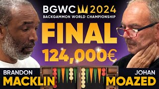 Backgammon World Championship 2024  FINAL Monte Carlo [upl. by Ola]