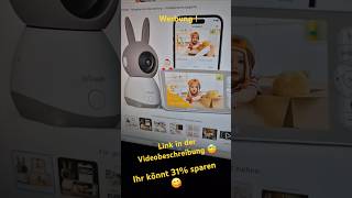 ieGeek Babyphone Kamera 2K amazon angebote sparen Babyphone Baby Kamera 2k günstig [upl. by Ahcorb]