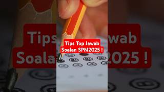 Tips cemerlang menjawab kertas soalan SPM 202425 exam cikgusyamalgebratv mathmasteryacademy [upl. by Namilus]