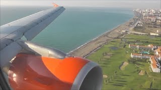 EasyJet Airbus A319111  London Luton to Malaga Full Flight [upl. by Nnylyaj967]