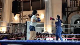 🥊Boxeo Popular Femenino 💪👊 fiestas Patronales2024 sonsonate elsalvador Diversioncocotera503 [upl. by Draneb]