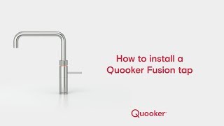 How to install a Quooker Fusion tap [upl. by Anayit]