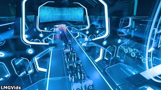 2023 TRON Lightcycle Rollercoaster  Front amp Back Seat POV  4K 60FPS  Magic Kingdom WDW Florida [upl. by Bael]