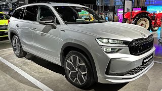 NEW Skoda Kodiaq Sportline 7SEAT 2024 20 TDI 4x4  Visual Review Exterior amp Interior [upl. by Schumer]