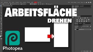 Photopea  Arbeitsfläche drehen [upl. by Jos743]