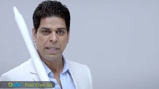 Quikr New TV Ads  Gibbs Akmal amp Bopara [upl. by Oibirot]