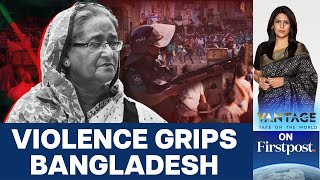 Bangladesh AntiQuota Stir Escalates India Issues Advisory  Vantage with Palki Sharma [upl. by Hammad648]