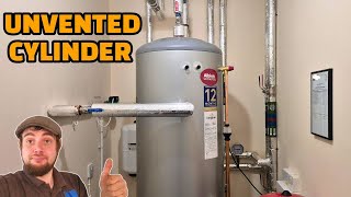 UNVENTED CYLINDER SWAP from start to finish [upl. by Knox528]