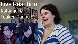 KatsugekiTouken Ranbu Episode 3 Live Reaction [upl. by Akahs]