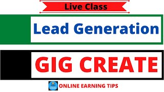 How To Create a Lead Generation Gig [upl. by Scholem]