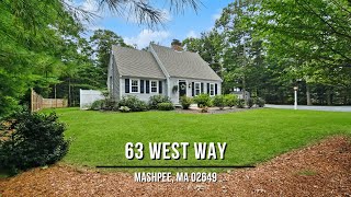 63 West Way Mashpee Virtual Tour [upl. by Maria]