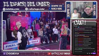 TEOREMA vs EL MENOR Batallón  Reacción x ESEZETA y MATI ORTEGA en RED BULL BATALLA CHILE 2023 [upl. by Ahcrop]