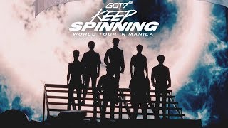 GOT7 갓세븐 Keep Spinning Tour in Manila  I FINALLY SAW MY BOYS AGAIN 💚 [upl. by Yessydo]