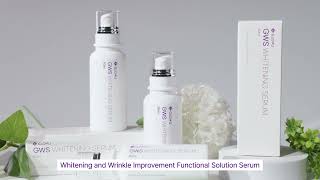 GLOVU GWS Whitening Serum 50ml  1ea [upl. by Oakleil]