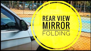 Rear view mirror closing rearviewmirror carmirror [upl. by Averell]