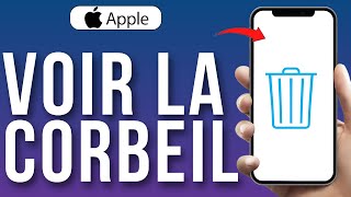 Comment Voir La Corbeille Sur iPhone  FACILE [upl. by Ardnassela]