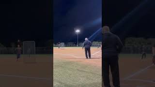 Over da trees 🌳 👀💣 Nuke 👀 🥎 slowpitch slowpitchsoftball sports homerun [upl. by Fulmer258]