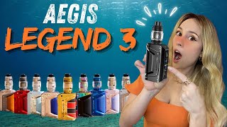 TUTO et Unboxing AEGIS LEGEND 3 Geekvape [upl. by Einwat]