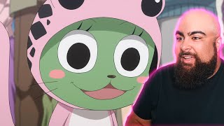 WELCOME HOME FROSCH  Fairy Tail Episode 202 Reaction [upl. by Shermy]