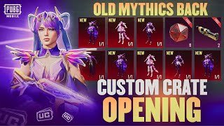 😱OLD MYTHICS BACK CUSTOM CRATE OPENING  FREE MATERIALS EVENT [upl. by Aneeb9]