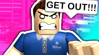 TROLLING A HOTEL IN ROBLOX [upl. by Akehs688]