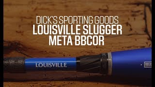 Louisville Slugger Meta BBCOR Bat 2020 at DICKS Sporting Goods [upl. by Oisinoid498]