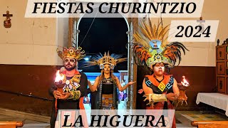 FIESTAS CHURINTZIO 2024  La Higuera [upl. by Stroup]