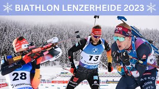 Biathlon Sprint Lenzerheide Sensationelles Rennen der Deutschen [upl. by Hnahym970]