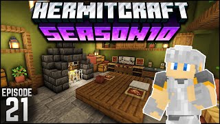 A Kitchen for a King  Hermitcraft S10  Ep 21 [upl. by Olva781]