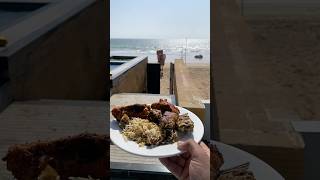 Lunch at the Beach  AllYouCanEat Buffet Lunch on Sandspit Beach Karachi [upl. by Ardnovahs]