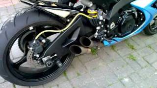 Jardine GP1 on GSXR 1000K8 with decat pipe [upl. by Singhal]