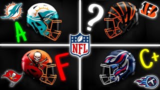 Ranking All 32 REDESIGNED NFL Helmets [upl. by Jacinda]