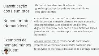 Um pouco mais sobre Helmintos nematodeos e parasitas [upl. by Solitta]