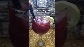 Refreshing Vimto Drink in 1minshorts Zafraani Zaiqa [upl. by Enyrb533]