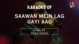 Sawan Mein Lag Gayi Aag  Karaoke With Lyrics  HighQuality Karaoke Tracks  Hindi Karaoke Shop [upl. by Feerahs]