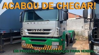 CHEGOU 2 IVECOS STRALIS 410 UNICO DONO SÓ POUXOU TANQUE LOGO ESTARÁ DISPONÍVEL PARA VENDA [upl. by Aisekal]