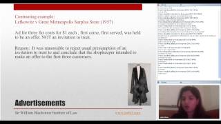 Contract Law Lecture 2 [upl. by Covell]