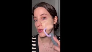 Foundation roller to avoid cakey makeup yes or no MireyaRios cakeymakeup cakeymakeuptips [upl. by Susi]