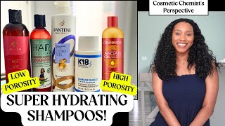 The BEST Shampoos For Dry Natural Hair For Both Low amp High Porosity [upl. by Yawnoc582]