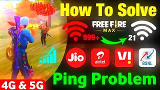 Free Fire Ping Problem 💯 Solution  Free Fire Network Problem  FF Network Problem  FF Ping Problem [upl. by Sparke]