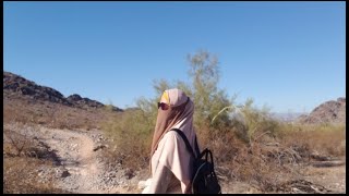 Piestewa nature trail  phoenix mountains preserve arizona arizonahiking hikingtrails [upl. by Eelaras]