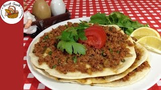 Lahmacun tarifi  Evde lahmacun nasıl yapılır [upl. by Brock746]